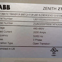 ABB 2000A ZTG 2